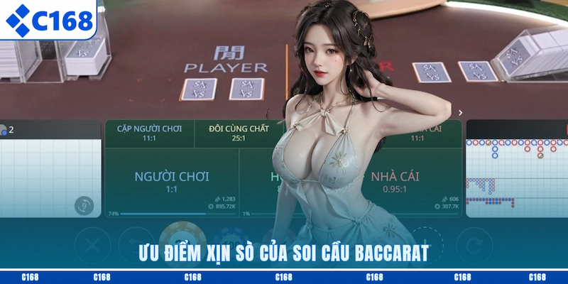 Ưu điểm xịn sò của soi cầu Baccarat