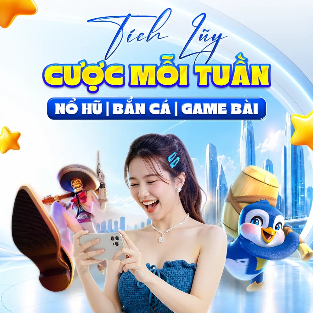 tích lũy cược mỗi tuần